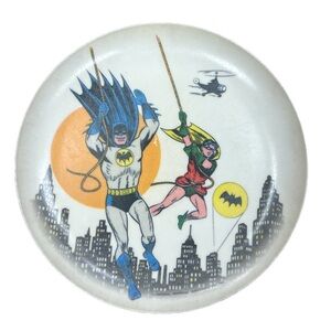 VINTAGE 1966 NATIONAL PERIODICAL PUBLICATIONS BATMAN & ROBIN PLATE